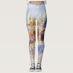Pierre-Auguste Renoir - Venice, Piazza San Marco Leggings