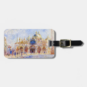 Pierre-Auguste Renoir - Venice, Piazza San Marco Luggage Tag
