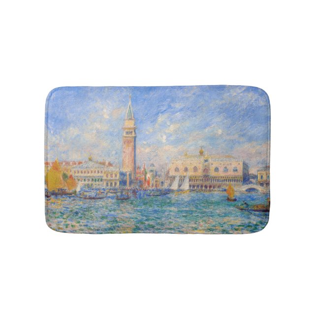 Pierre-Auguste Renoir - Venice, the Doge's Palace Bath Mat (Front)