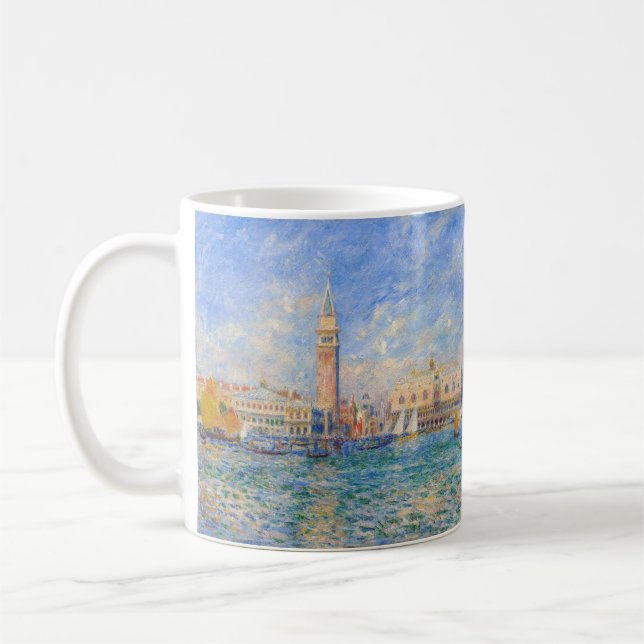 Pierre-Auguste Renoir - Venice, the Doge's Palace Coffee Mug (Left)