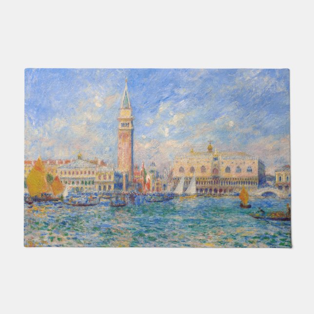 Pierre-Auguste Renoir - Venice, the Doge's Palace Doormat (Front)