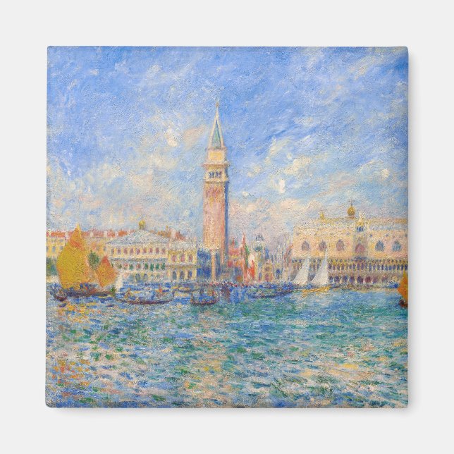 Pierre-Auguste Renoir - Venice, the Doge's Palace Magnet (Front)