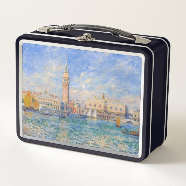 Pierre-Auguste Renoir - Venice, the Doge's Palace Metal Lunch Box (Front)