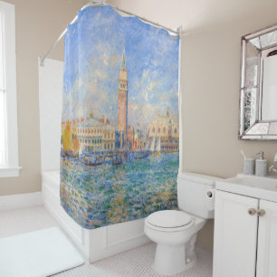 Pierre-Auguste Renoir - Venice, the Doge's Palace Shower Curtain