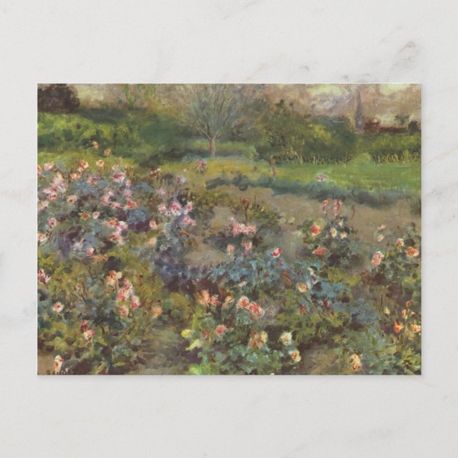 Pierre Auguste Renoir Vintage Rosenhain Postcard (Front)
