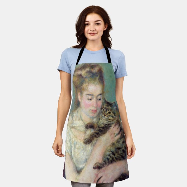 Pierre-Auguste Renoir - Woman with a Cat Apron (Worn)