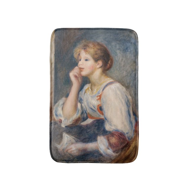 Pierre-Auguste Renoir - Woman with a Letter Bath Mat (Front Vertical)