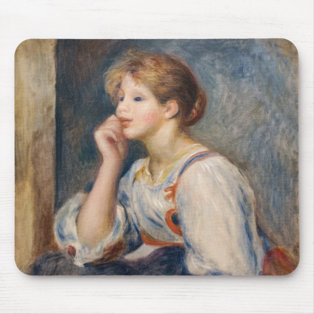 Pierre-Auguste Renoir - Woman with a Letter Mouse Mat (Front)