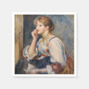 Pierre-Auguste Renoir - Woman with a Letter Napkin