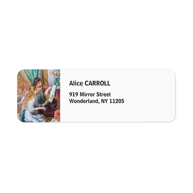 Pierre Auguste Renoir - Young Girls at the Piano (Front)