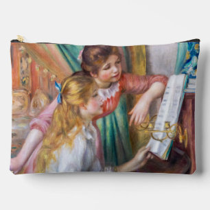 Pierre Auguste Renoir - Young Girls at the Piano Accessory Pouch
