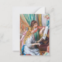 Pierre Auguste Renoir - Young Girls at the Piano