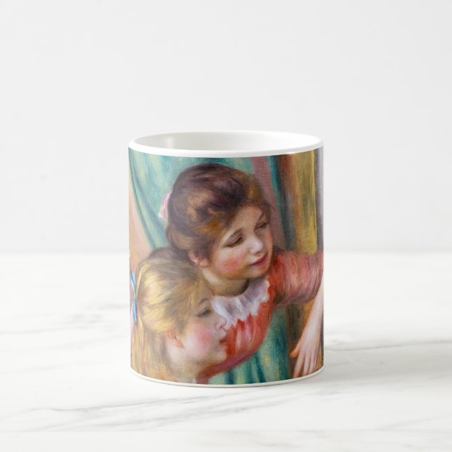 Pierre Auguste Renoir - Young Girls at the Piano Coffee Mug (Center)