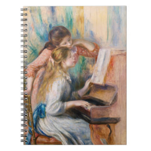 Pierre Auguste Renoir - Young Girls at the Piano Notebook