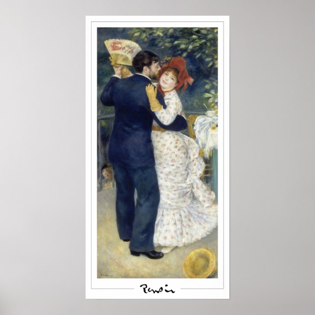 Pierre-Auguste Renoir Zedign Art Poster #10 (Front)