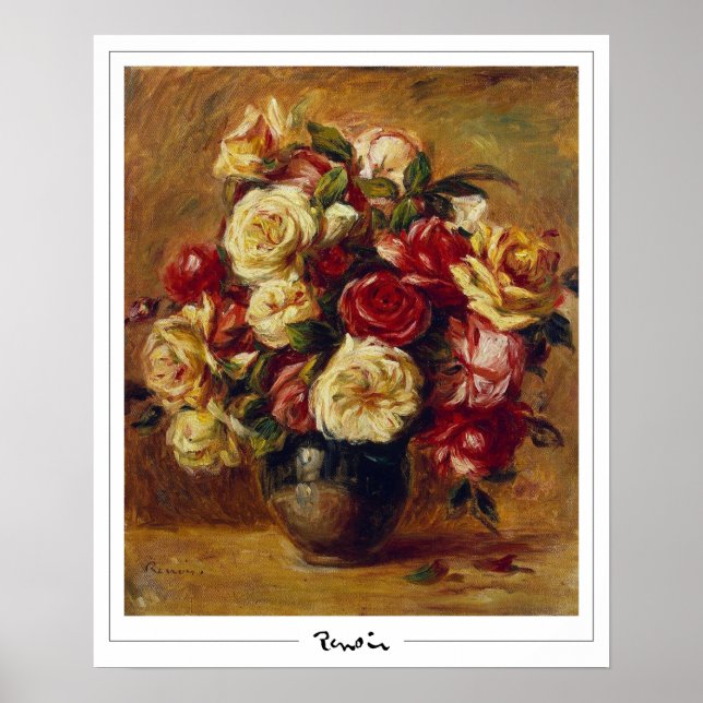 Pierre-Auguste Renoir Zedign Art Poster #250-2 (Front)
