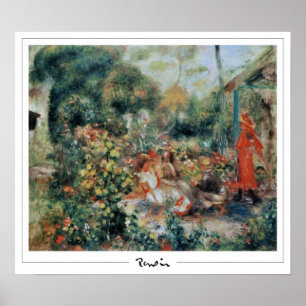 Pierre-Auguste Renoir Zedign Art Poster #283