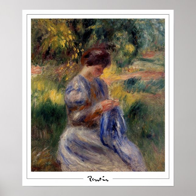 Pierre-Auguste Renoir Zedign Art Poster #360-2 (Front)