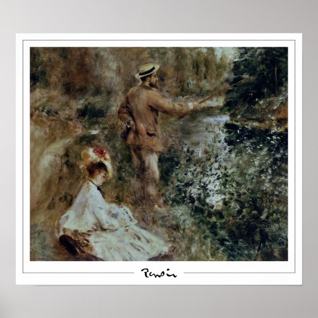 Pierre-Auguste Renoir Zedign Art Poster #570-3 (Front)