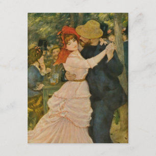 Pierre-Auguste Renoir's Dance at Bougival (1883) Invitation