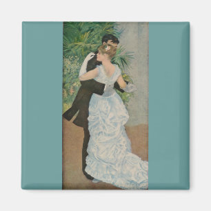 Pierre-Auguste Renoir's Dance in the Town (1883) Magnet