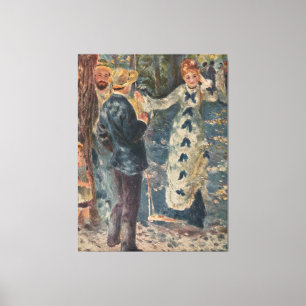 Pierre-Auguste Renoir's The Swing (1876) Canvas Print