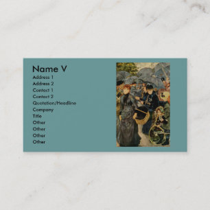 Pierre-Auguste Renoir's The Umbrellas (1883) Business Card