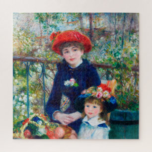 Pierre-Auguste Renoir's Two Sister On The Terrace Jigsaw Puzzle