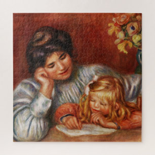 Pierre-Auguste Renoir's Writing Lesson Jigsaw Puzzle