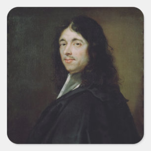 Pierre Fermat Square Sticker