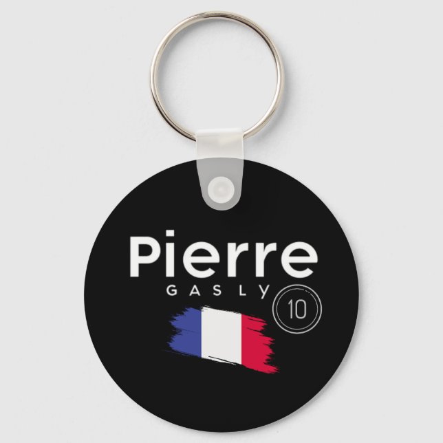 Pierre Gasly, formula 1, racing driver Key Ring (Front)