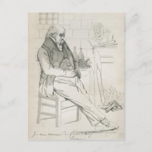 Pierre-Jean de Beranger Postcard