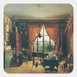 Pierre-Joseph-Guillaume Zimmermann Square Sticker