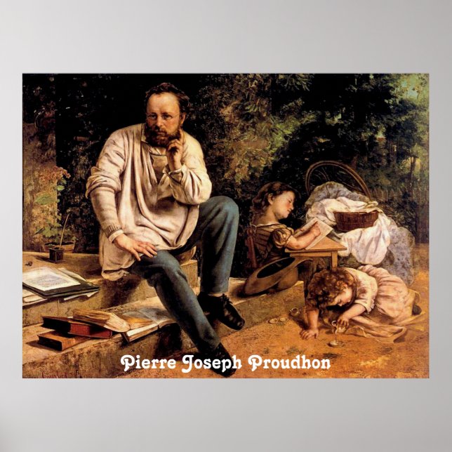 Pierre Joseph Proudhon poster (Front)