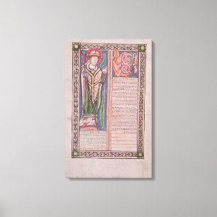 Pierre Lombard Bishop of Paris Canvas Print