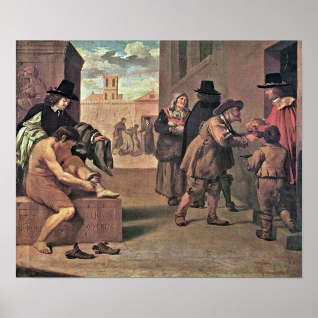 Pierre Montallier - The Works of Mercy Poster (Front)