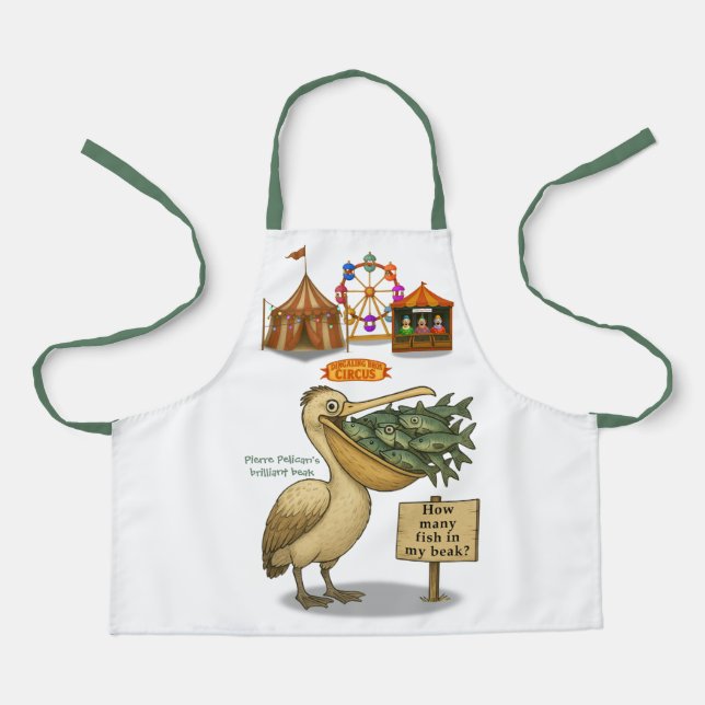 Pierre pelican's brilliant beak apron (Front)