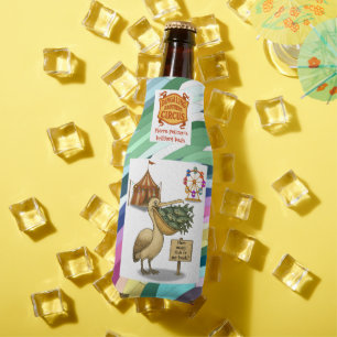 Pierre pelican's brilliant beak bottle cooler