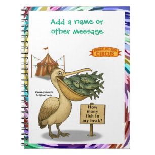 Pierre pelican's brilliant beak notebook
