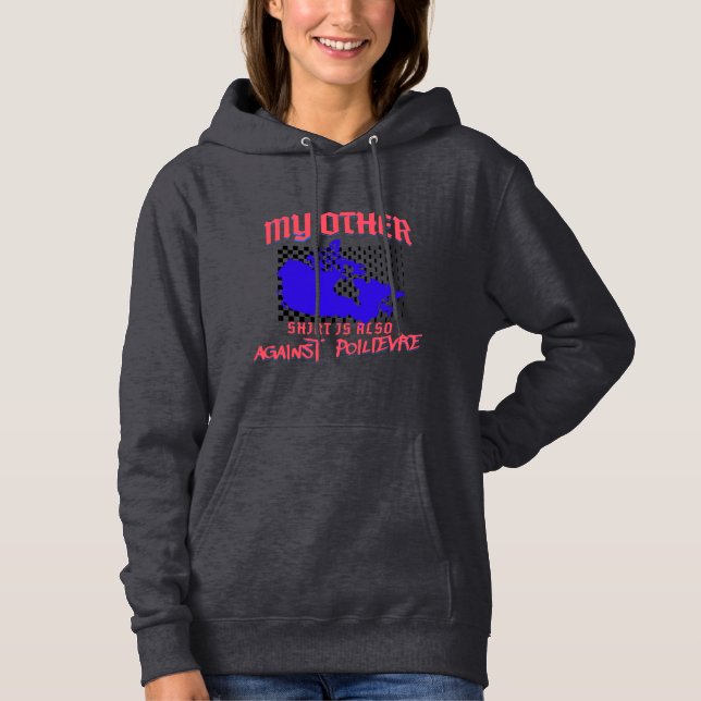 Pierre Poilievre Funny Women's Hoodie (Front)