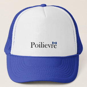 Pierre Poilievre Official Canadian Flag  Trucker Hat