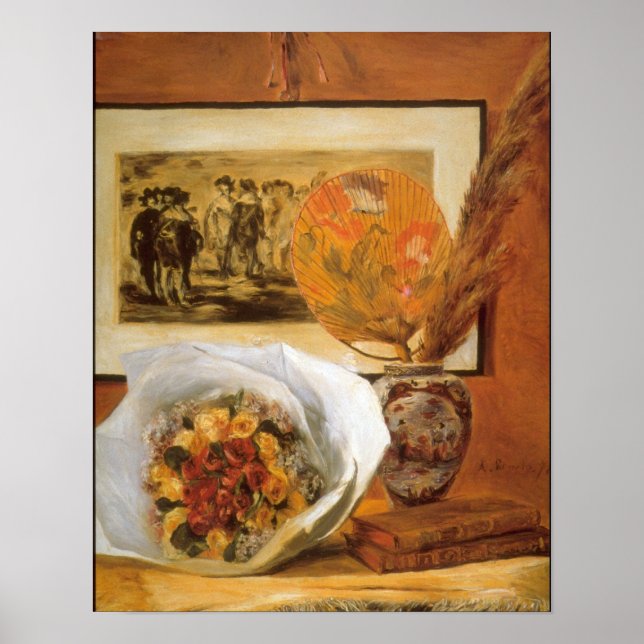 Pierre Renoir - Bouquet Poster (Front)