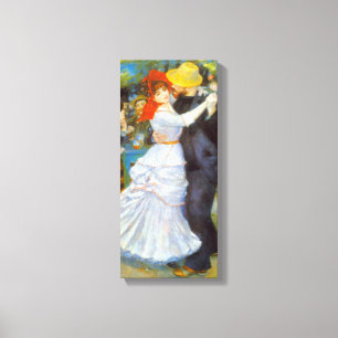 Pierre Renoir - Dance at Bougival Canvas Print