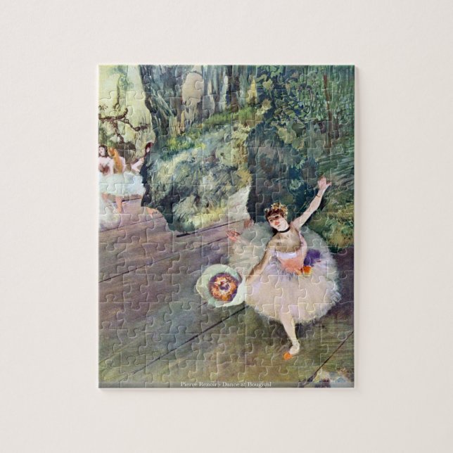 Pierre Renoir - Dance at Bougival puzle Jigsaw Puzzle (Vertical)
