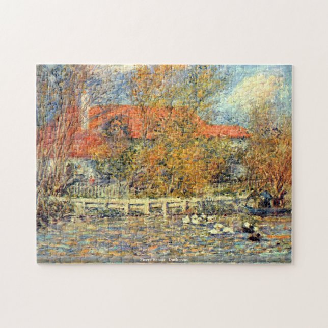 Pierre Renoir - Duck pond puzzle (Horizontal)
