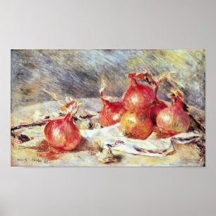Pierre Renoir - Onions Poster