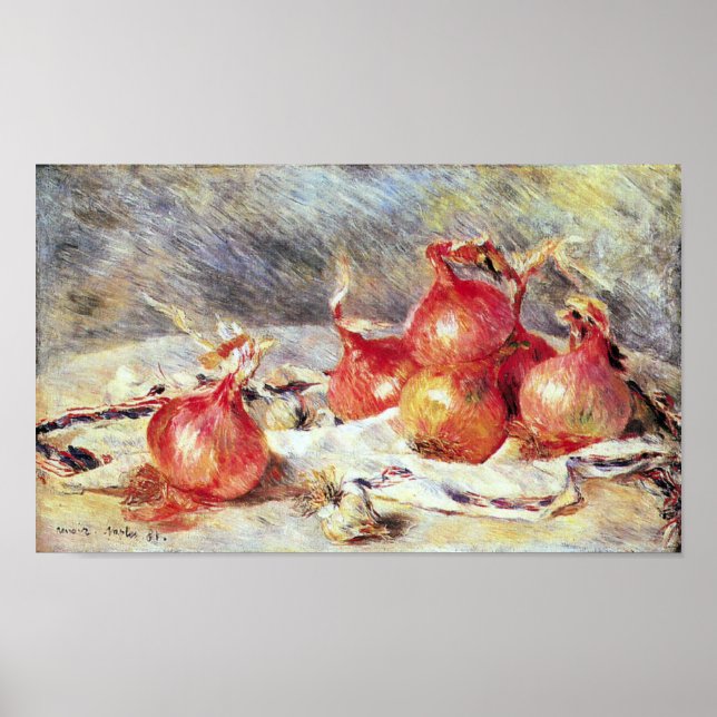 Pierre Renoir - Onions Poster (Front)