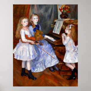 Pierre Renoir - The daughters of Catulle Mendes Poster