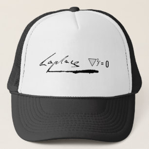 Pierre-Simon Laplace signature/ equation Trucker Hat