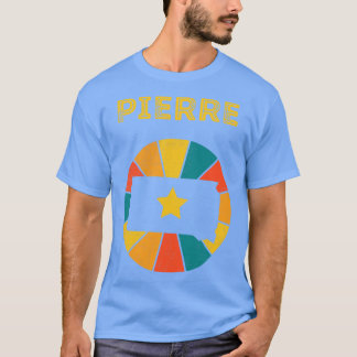 Pierre South Dakota Vintage Distressed Souvenir 1 T-Shirt